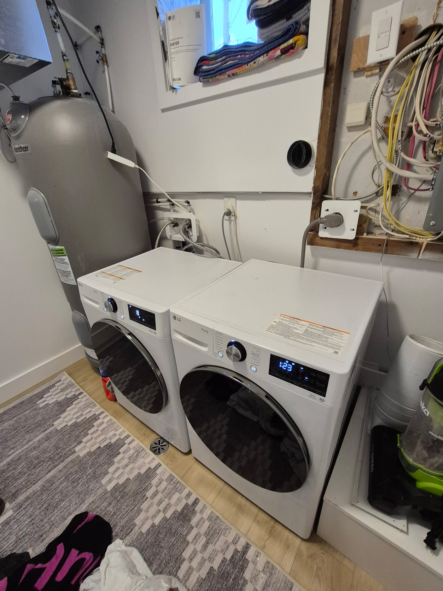 Client photo 1: Laundry area